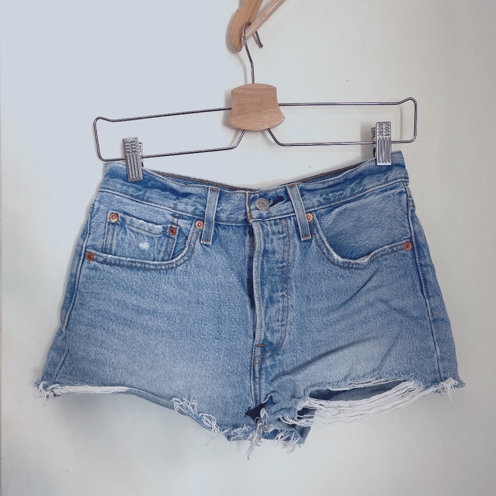 Levis 501 Denim Shorts
